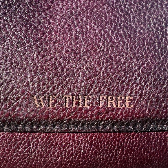NWT Free People We The free Emerson BlackBerry Leather Wallet - Picture 3 of 12